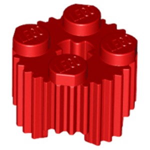 Catégorie Lego Ronde rainurée 2x2
