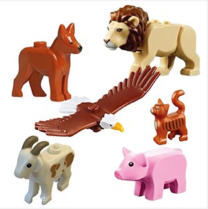 Animaux Catégorie Lego Animaux