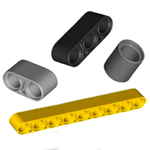 Catégorie Lego Briques arrondies - Bras