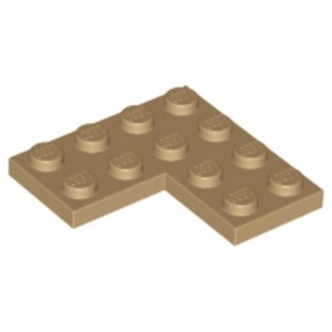 Catégorie Lego Plate 4x4 angle