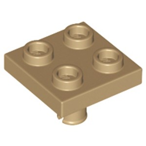 Catégorie Lego Plate 2x2 / 1 pin inv