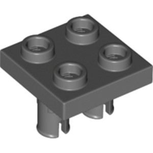 Catégorie Lego Plate 2x2 / 2 pins inv
