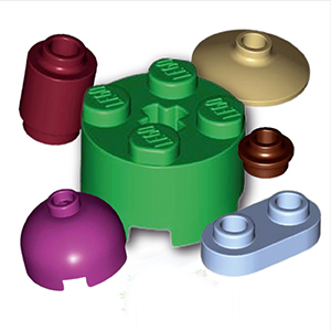Catégorie Lego Rondes