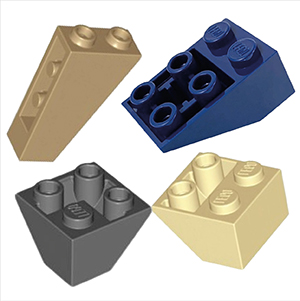 Catégorie Lego Tuile inversée